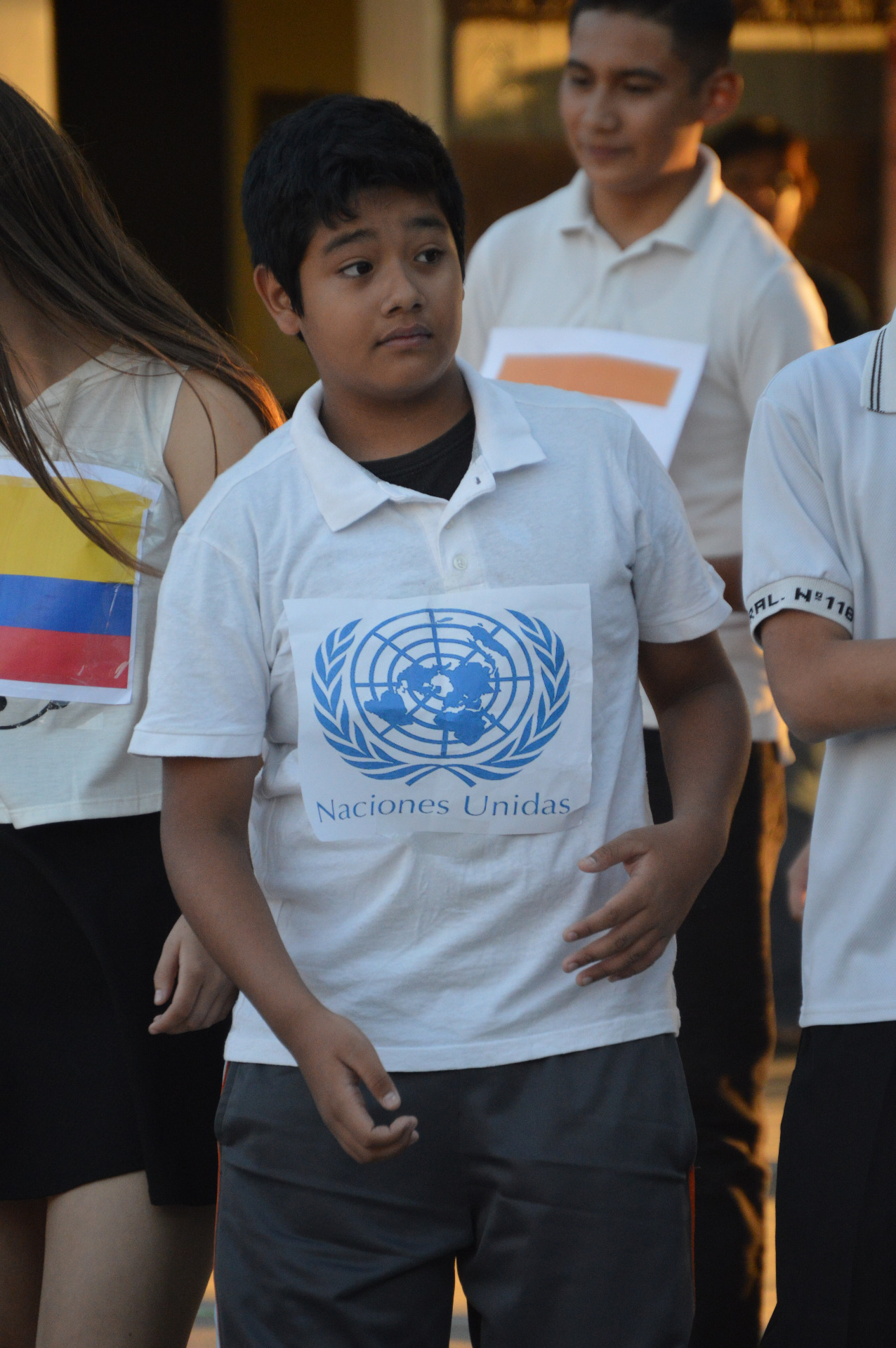 La bandera de las Naciones Unidas